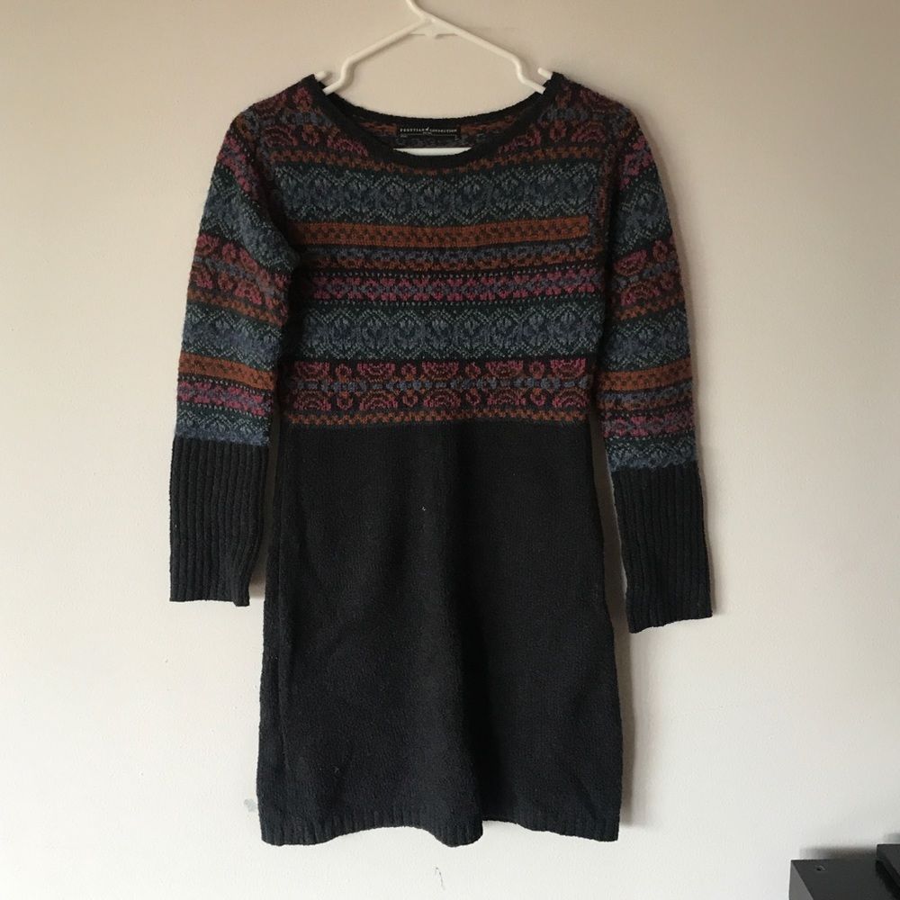 Peruvian Connection Sweater Dress